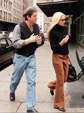 Faherty Brown Corduroy Trousers